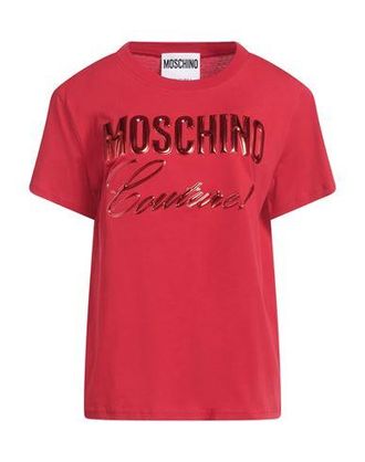 MOSCHINO 売れ筋商品|||モスキーノ Tシャツ トップス レディース T-shirts Red 楽天市場】モスキーノ MOSCHINO Tシャツ 半袖 レディース