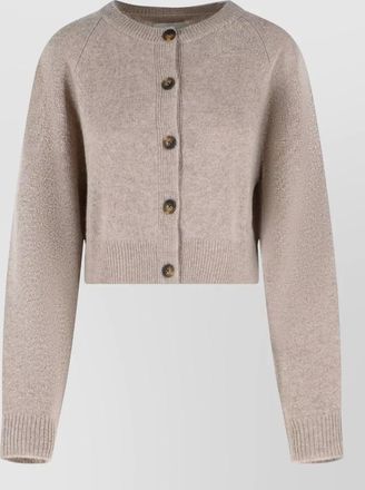 Loulou Studio cashmere cropped cardigan