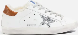 Golden Goose Damestrainers Golden Goose Superstar Leather in Wit