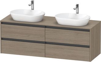 Duravit Duravit - Ketho.2 Mueble Bajo Lavabo, Hueco Para Lavabo En Ambos