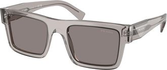 Prada PR 19WS 10J80Q Mens Sunglasses Clear Size 52