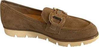 Vaneli Womens Jards Loafer In Taupe Suede