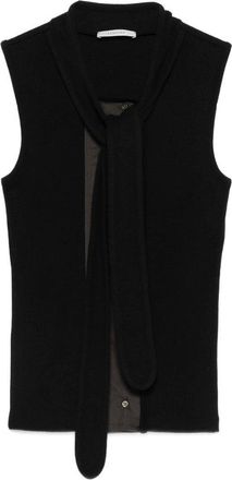 Christophe Lemaire Asymmetrical Fitted Top
