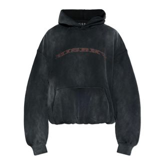 Misbhv Hoodies, male, Gray, Size: 2XL Logo Sweatshirt