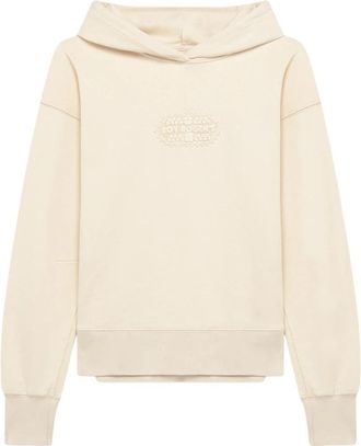 Roy Rogers Felpa Old Glory - Dames - Hoodies - Beige - L - Katoen - Hoodies & sweatvesten