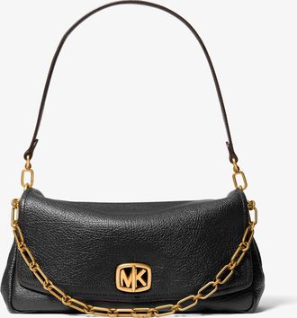Michael Kors Bryant Large Textured Leather Convertible Shoulder Bag