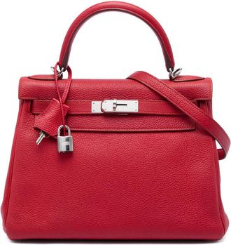 Herm&egrave;s Pre-owned Hermes Togo Kelly II Retourne 28 Satchel Ladies DXH4AL9SP3ZZ85YH