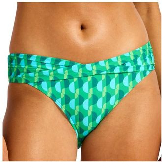 Seafolly Sorrento Twist Band Mini Hipster Pant Bikini-Bottom f&uuml;r Damen | orange