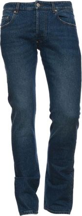 Blauer Straight Jeans - Heren - Regular Fit Jeans - Blauw - W38 - Katoen - Jeans