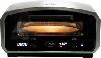 Princess R.g.v. Vulcano Forno pizza elettrico display led Temperatura regolabile da 150 a 450&deg;C Grigio
