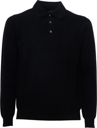 FILIPPO DE LAURENTIIS Polo Finezza 12 - Heren - Polos - Blauw - S - Tops