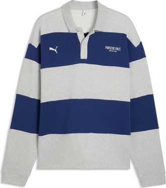 Puma Lifestyle Crew Oversize Cotton Blend Polo in Blue Jewel at Nordstrom, Size Xx-Large