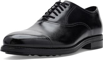 Cole Haan Ledley Grand Cap Toe Oxfords Mens Slip on Shoes Black/Black : 10.5 D - Medium, Leather