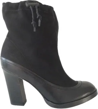 Rag & Bone Rag & Bone Black Nubuck Holt Ankle Boots Size 40
