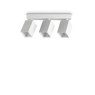 Netlighting Dynamite Square Ceiling Spotlight Bar White 3x GU10