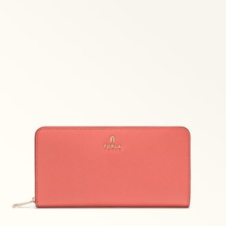 Furla Camelia Zip Around Xl Aperitivo Textured Leather Woman