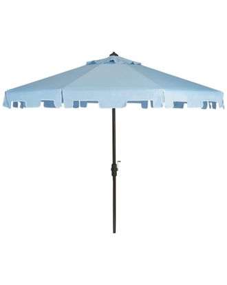 Safavieh Dnu/Inactive Safavieh Up Resistant Zimmerman 9Ft Crank Market Tilt Umbrella