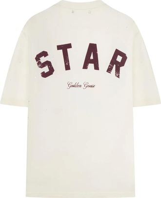 Golden Goose T-shirt con decorazione - Toni neutri