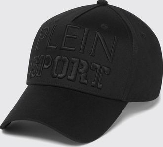 Plein Sport Cappello in cotone con logo ricamato