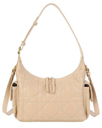 Tiffany & Fred Quilted Lambskin Leather Shoulder Bag