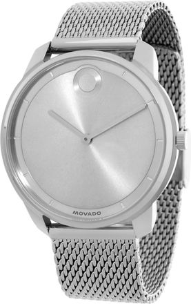 Movado Trend Element Silver Museum Dial Quartz Mens Watch 3601014
