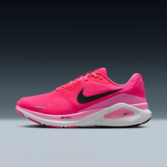 Nike Womens Structure 26 Road Running Shoes in Pink | HJ1101-601