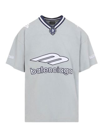 Balenciaga V-Neck Oversized T-Shirt