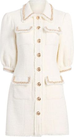 Cinq &agrave; Sept Abito con bottoni - Bianco