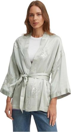 Sandro Ferrone Overlay con Lentejuelas - Jackets - Mujer - Verde - M
