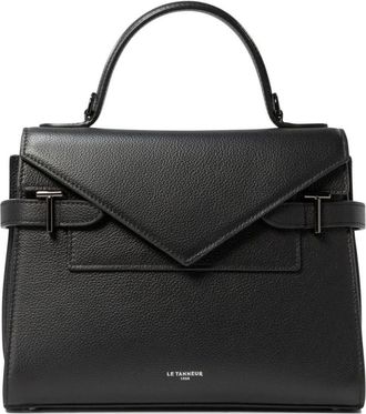 Le Tanneur Tassen, Dames, Zwart, ONE Size, Leer, Emilie Medium Handtas