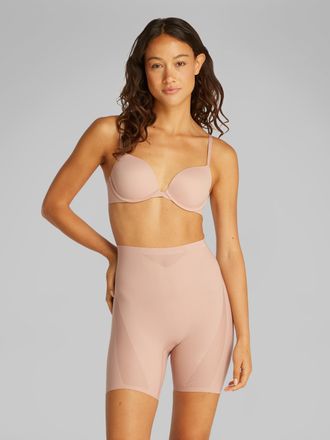 Calvin Klein Underwear Push-up-BH PUSH UP PLUNGE, Damen, Gr. 70, Cup DD, beige (cedar), Obermaterial: 79% Polyamid, 21% Elasthan, CALVIN KLEIN UNDERWEAR, unifarben, Basic, k