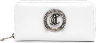 Just Cavalli Stijlvolle Portemonnees - Dames - Portefeuilles - Wit - ONE Size - Accessoires