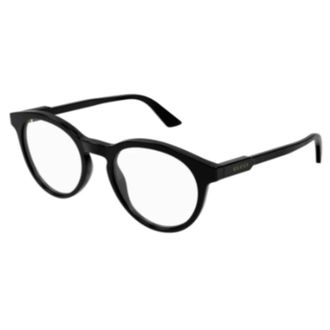 Gucci Glasses, unisex, Black, Size: 50 MM Pantos Optical Frame