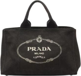 Prada Pre-owned Vintage Tote Bag - Dames - Vintage Shopper - Zwart - ONE Size - Vintage