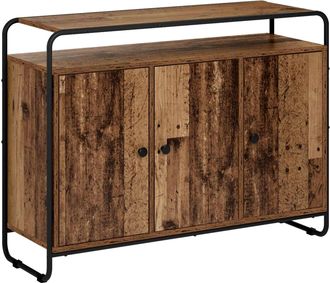 vidaXL Aparador Madera Envejecida 102 X 35 X 75 Cm Vidaxl