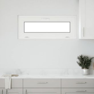 Berkfield Home Basement Window RISOR 100x40 cm Tilt 2 Glazing Anthracite