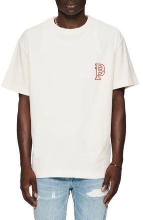 Purple Oversize Logo Graphic T-Shirt in Off White at Nordstrom, Size X-Large