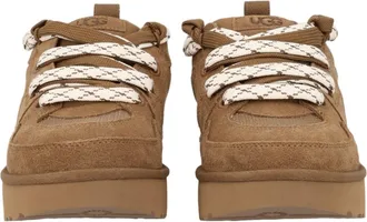 UGG Low-Top Brown Suede Leather Sneakers