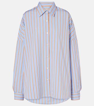 Dries Van Noten Striped cotton shirt