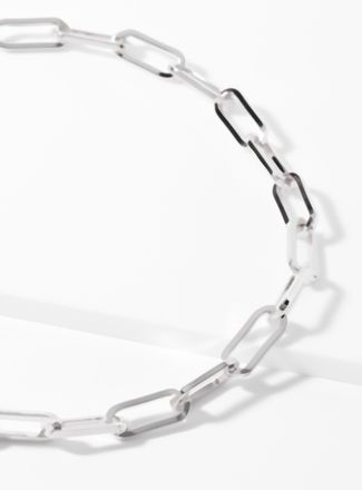 Simons Womens Oversized-link necklace
