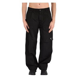 C.P. Company Wide Trousers, male, Black, Size: XL Wide Trousers