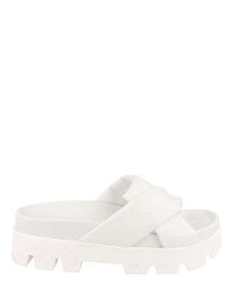 Ferragamo Air Lug Leather Slides