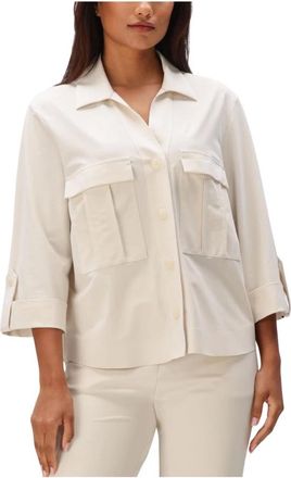 JapanTKY Japan Tky, Overhemden, Dames, Beige, M, Shigeko Blouse
