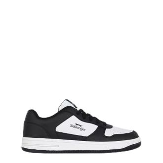Slazenger Tower Low Trainers Womens Black/White 5 UK