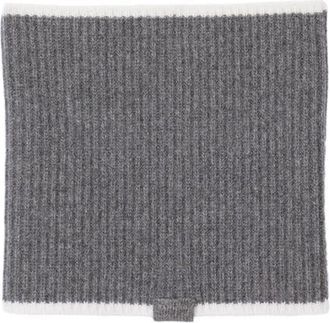Sandro Ribbed knit neck warmer in Grey at Nordstrom