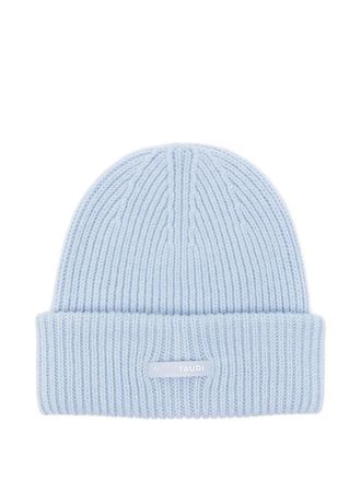 AlphaTauri Ari ribbed logo-patch hat - Blue