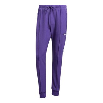 adidas Real Madrid Terrace Icons Track Pants Purple JF2579