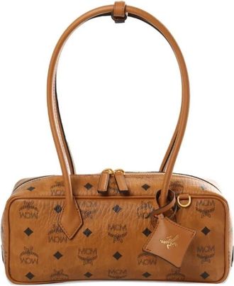 MCM Tassen.. Brandy - Dames - Handtassen - Bruin - ONE Size - Tassen