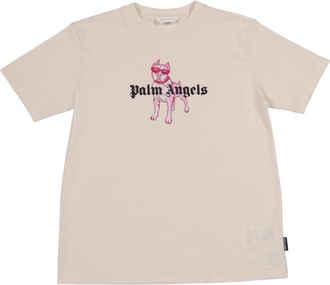 Palm Angels Palm Dog Reg T-shirt S/S Meisje