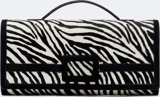Roger Vivier Clutch Belle Vivier in cavallino